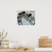 ウィーン、オーストリアのプラター観覧車 ポスター (キッチン)