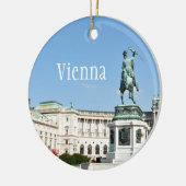 ウィーン、オーストリアの建築 セラミックオーナメント (左)