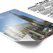 ウィーン・オーストリアの聖ステファン大聖堂 フォトプリント            (角)