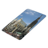 ウィーン・オーストリアの聖ステファン大聖堂 マグネット (左側)