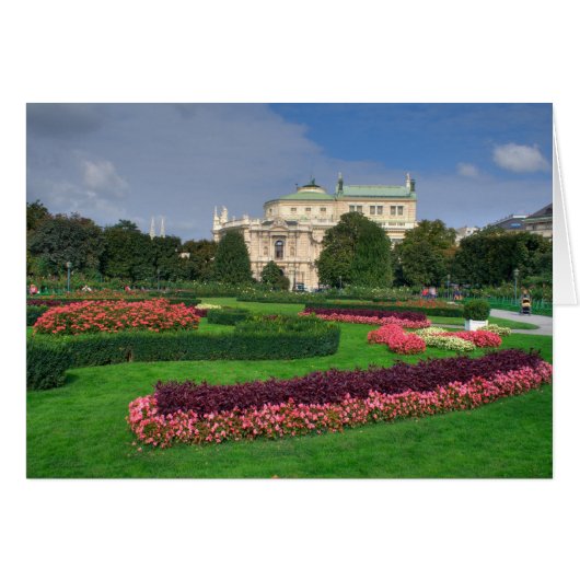 ウィーン・オーストリア・ブルグシアター (正面横)