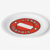 ウィーン・オーストリア ペーパープレート (アングル)