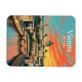 ウィーン、オーストリア・ヨーロッパ旅行 マグネット (横)