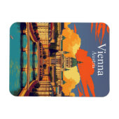 ウィーン、オーストリア・ヨーロッパ旅行 マグネット (横)