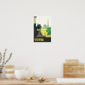 ウィーン・オーストリア・ヴィンテージ旅行ポスター ポスター (キッチン)