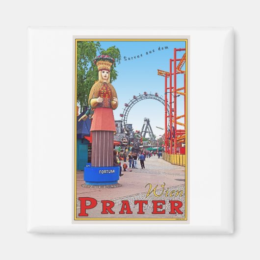 ウィーン – プラーターパーク マグネット (正面)