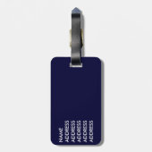 ウィーン ラゲッジタグ (裏面縦)