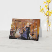 ウィーン・ワルツ カード (黄色い花)