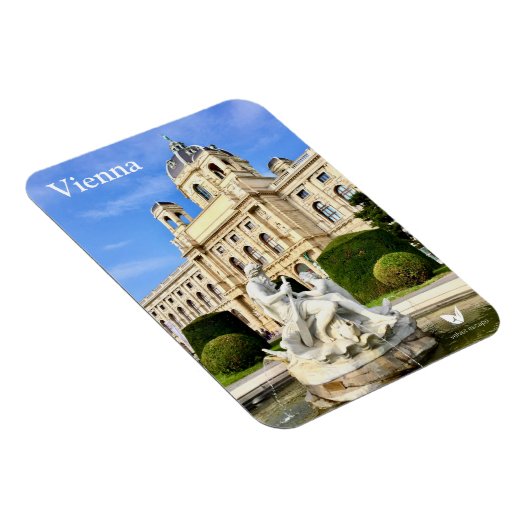 ウィーン – 冷蔵庫用マグネットバイベルベットエスケープ マグネット (右側)