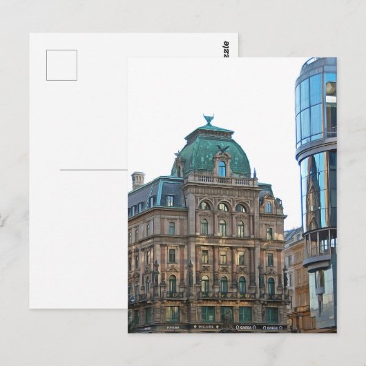 ウィーン#28 ポストカード (正面/裏面)