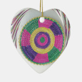 ウィーヴワールアートプリント セラミックオーナメント (右)