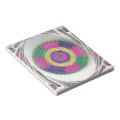 ウィーヴワールアートプリント ノートパッド (アングル)