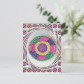 ウィーヴワールアートプリント ポストカード (スタンド正面)