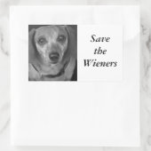 ウィー救ナーズ 長方形シール (バッグ)