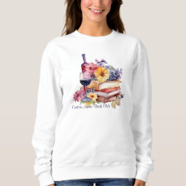 ウィー読ンの間のカスタムブッククラブ スウェットシャツ