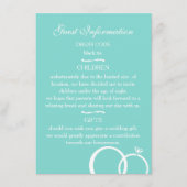 ウィー・ドゥ・ウェディング エンクロージャーカード (正面)