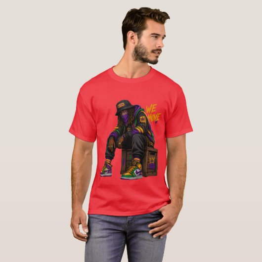 ウィー・ムーヴ Tシャツ (正面フル)