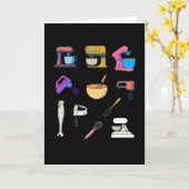 ウィ多彩スクキッチンハンドミキサー品種パック カード (黄色い花)