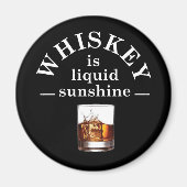 ウイスキーことわざ引用文ウイスキー マグネット (正面)