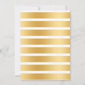 ウイスキーとワインを飲んでからブライダルシャワーのグリーンを楽しむ 招待状 (裏面)