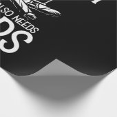 ウイスキーと葉巻が大好きな人 ラッピングペーパー (角)