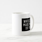 ウイスキーに任された コーヒーマグカップ (正面右)