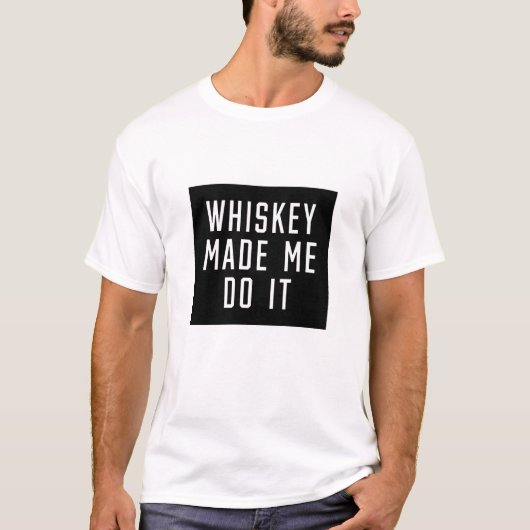 ウイスキーに任された Tシャツ (正面)
