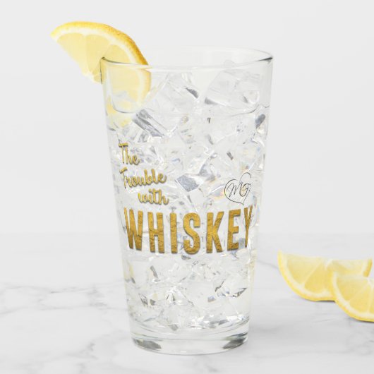 ウイスキーのコップの問題 タンブラーグラス (アイス正面)