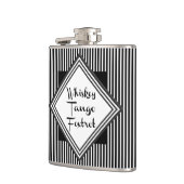 ウイスキーのタンゴおもしろいFoxtrot フラスク (左)