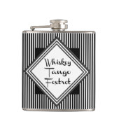 ウイスキーのタンゴおもしろいFoxtrot フラスク (正面)