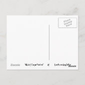 ウイスキーのタンゴフォクストロット ポストカード (裏面)