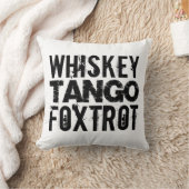 ウイスキーのタンゴフォクトロット クッション (ブランケット)