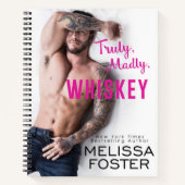 ウイスキーのノートパソコン – 8.5インチl x 11インチw ノートブック (正面)