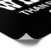 ウイスキーの一撃を受けたい ポスター (角)