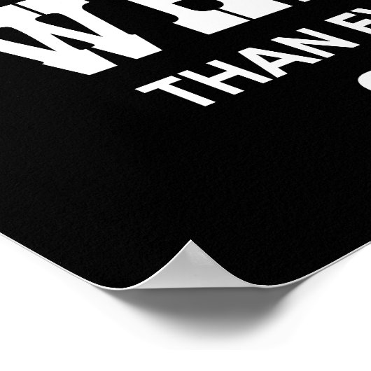 ウイスキーの一撃を受けたい ポスター (角)