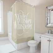 ウイスキーの泡立て シャワーカーテン (インサイチュ)