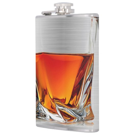 ウイスキーの瓶 フラスク (左)