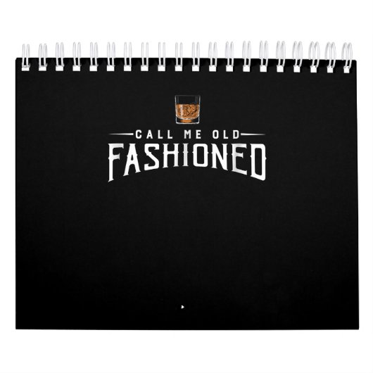 ウイスキーは僕を老ファッションドく カレンダー (カバー)