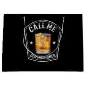 ウイスキーは僕を老ファッションドく ラージペーパーバッグ (正面)