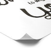 ウイスキーは私のヨガだ ポスター (角)