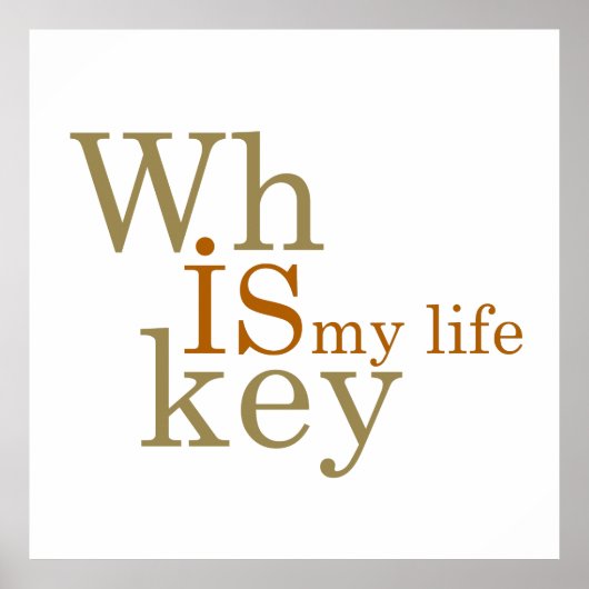 ウイスキーは私の命だ ポスター (正面)