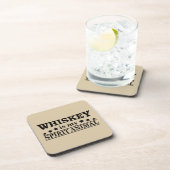 ウイスキーは私の霊性動物 コースター (右側)