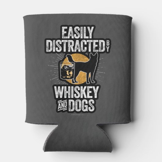 ウイスキーや犬に気を取られる 缶クーラー (裏面)