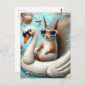 ウイスキーを浮かべて可愛いおもしろい|過去記事 ポストカード (正面/裏面)