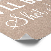 ウイスキーカスタムになるワインのグラスを下さい ポスター (角)