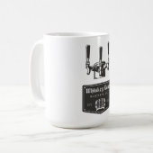 ウイスキータップロゴ15oz.マグ コーヒーマグカップ (正面左)