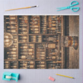 ウイスキーデクページ紙-素朴バーエレガンス 薄葉紙 (クラフト)