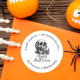 ウイスキードクロ ヴィンテージ ハロウィン 返信先住所 ラウンドシール