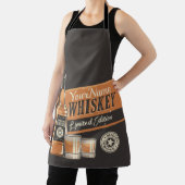 ウイスキーパーソナライズされたリキュールボトルウェスタンバー エプロン (インサイチュ)