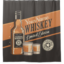 ウイスキーパーソナライズされたリキュールボトルウェスタンバー